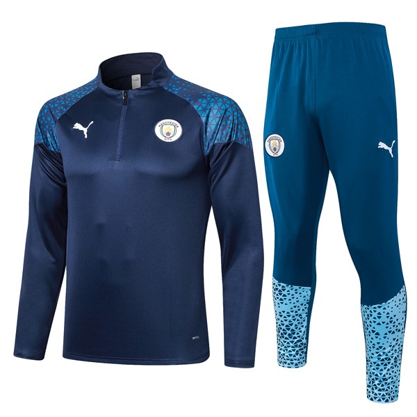 Sudadera De Training Manchester City 2024 Azul 4